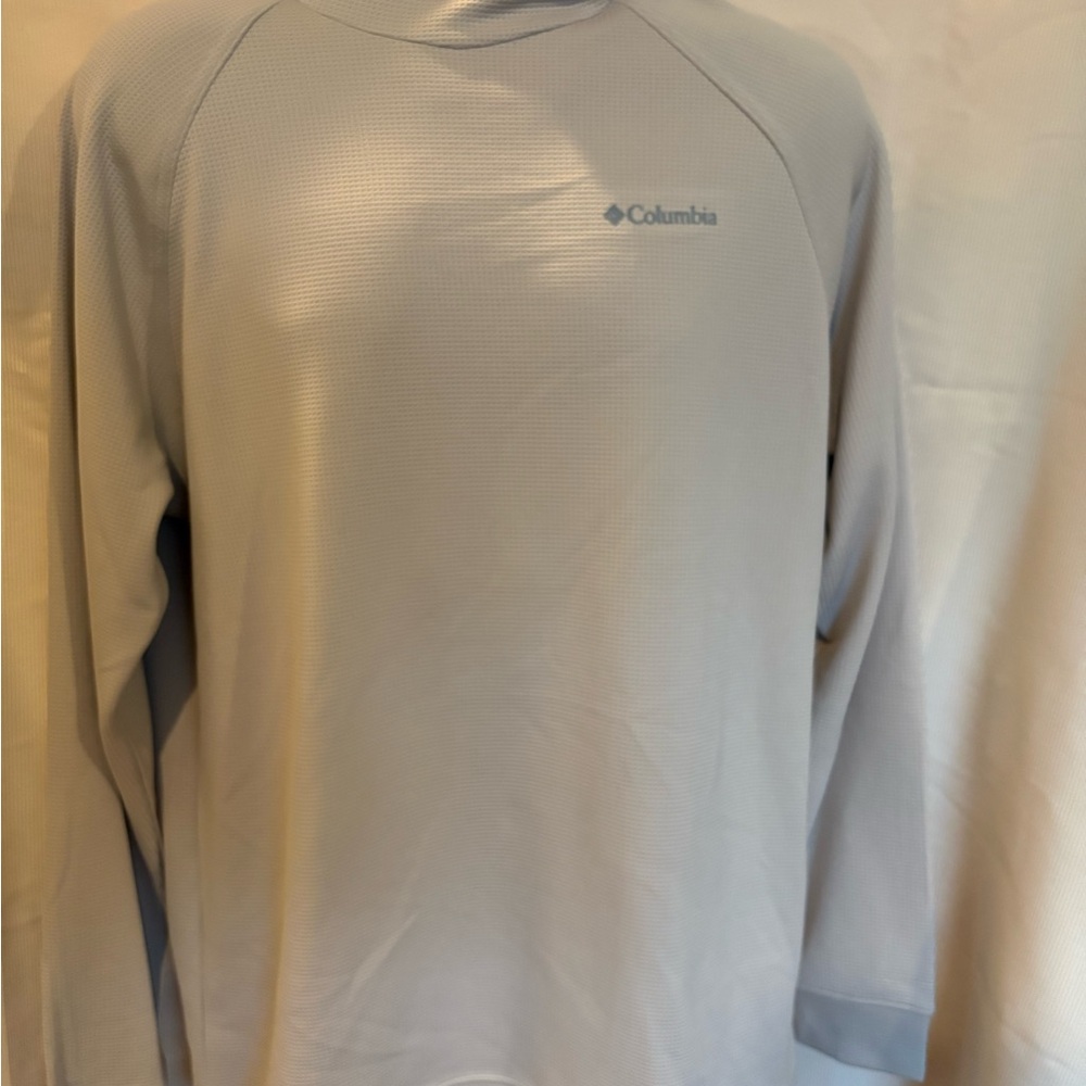 Columbia Cream Waffle Weave Hoodie